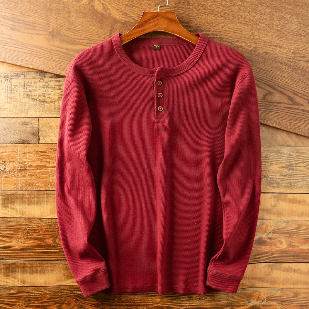 Simmons Heritage Henley | Hemd aus Baumwolle