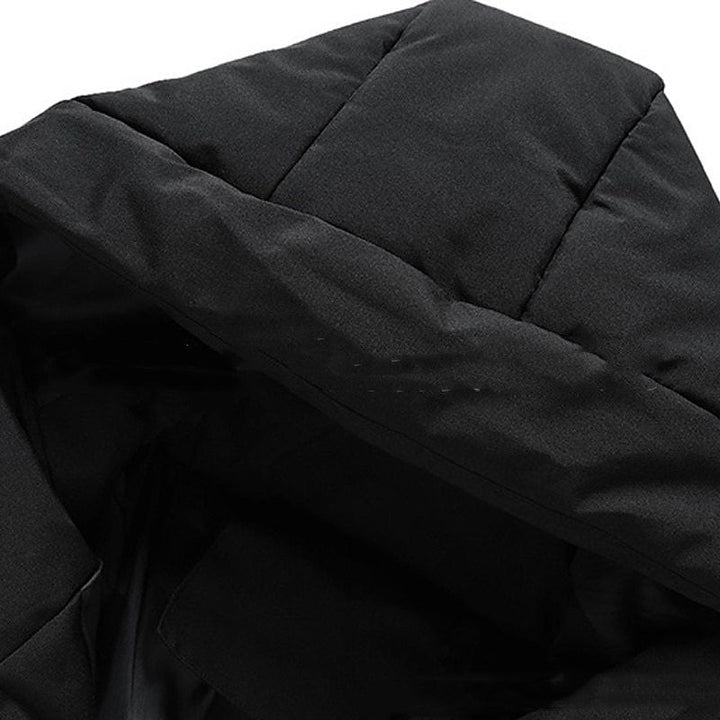Dromso | Stylische kurze Herren-Daunenjacke mit Kapuze