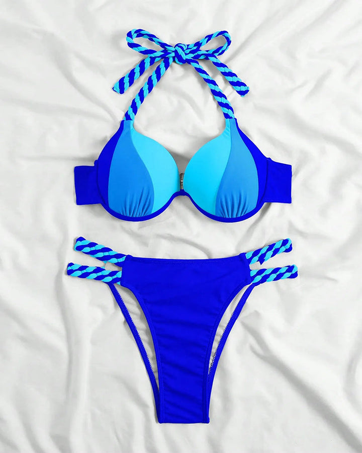 Jasmine | Halter Zweiteiliges Bikini-Set