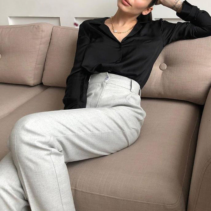 Glorika | Elegante Bluse mit Reverskragen
