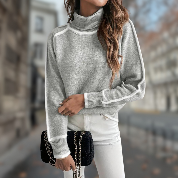 Clara Gemütlicher Rollkragenpullover