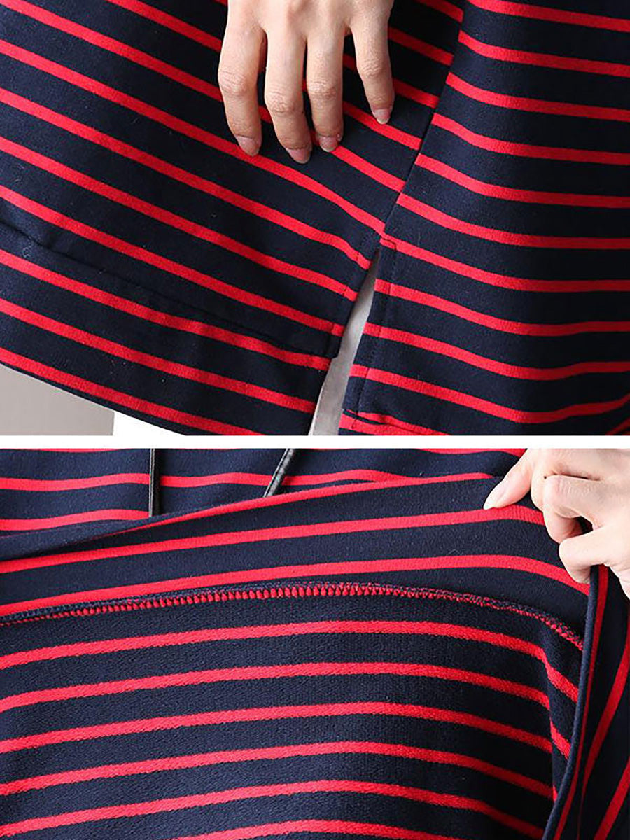 Nyssa | Locker gestreiftes Damenshirt