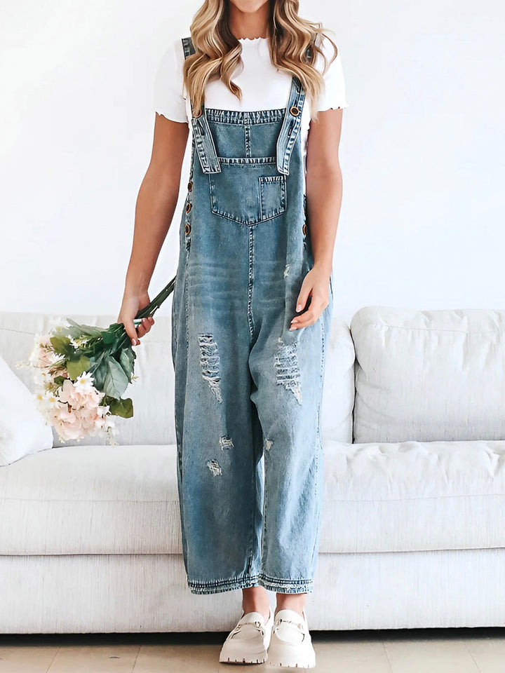 Tilda | Verstellbarer Denim-Overall