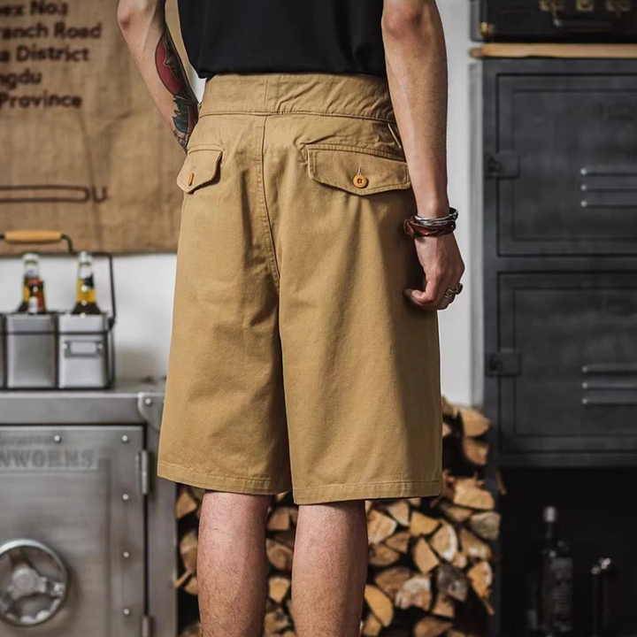 Premium Baumwoll | Gurkha-Shorts