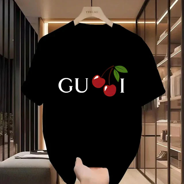 Heiraten | G Cherry Couture Kurzärmeliges Grafik-T-Shirt