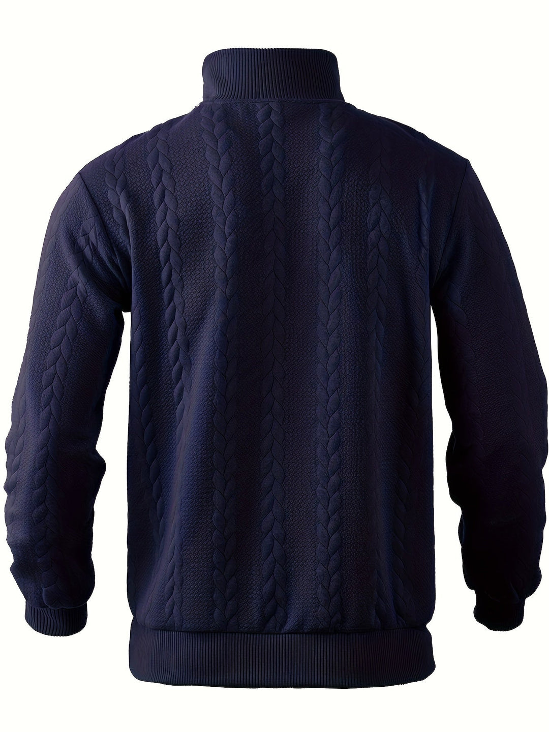 Olivier | Vintage Sweatshirt mit Reißverschluss für Männer