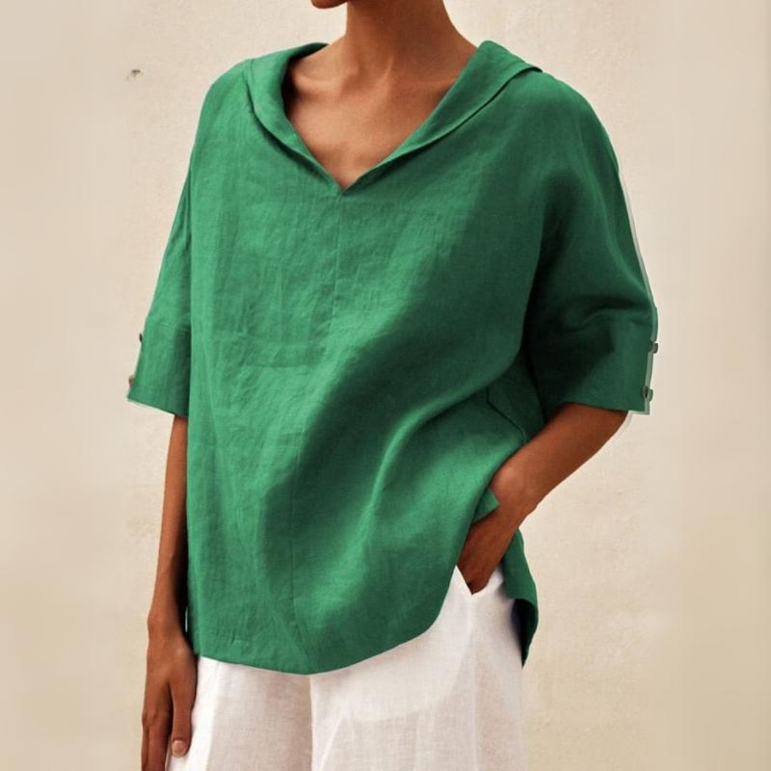 Zoe | Lässige, locker sitzende Bluse