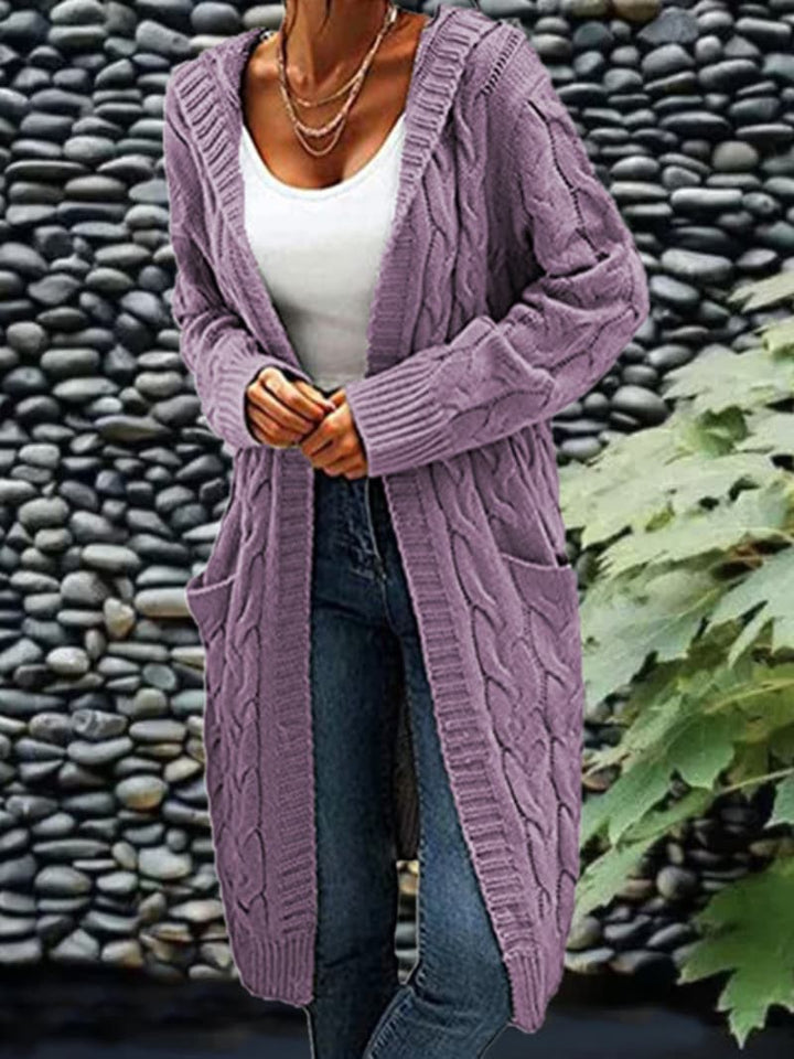 Isa | Lässige Strickjacke mit Tasche