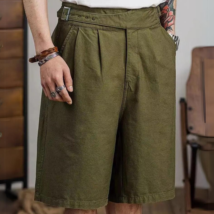 Premium Baumwoll | Gurkha-Shorts