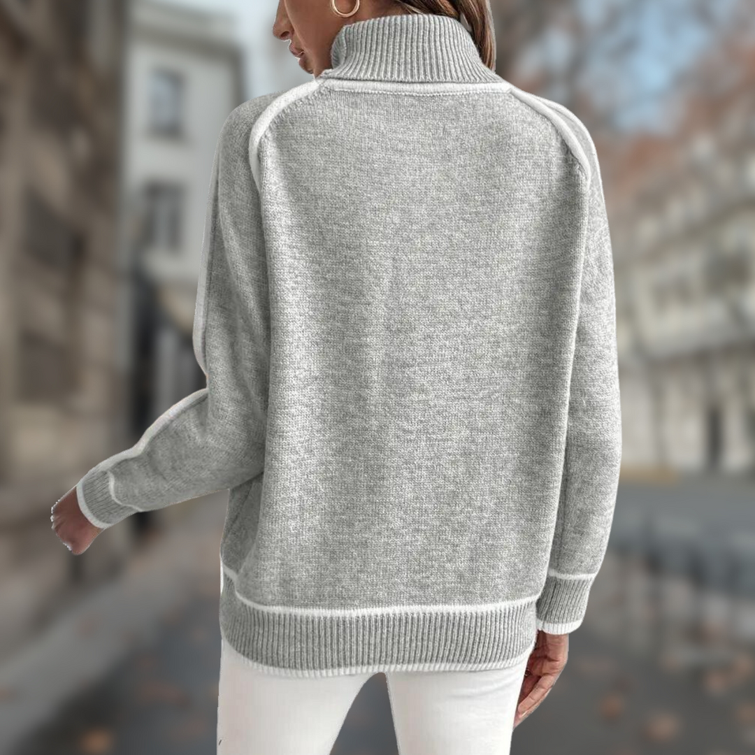 Clara Gemütlicher Rollkragenpullover