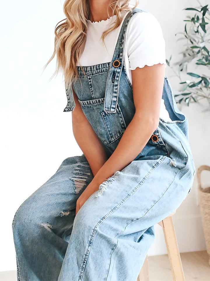 Tilda | Verstellbarer Denim-Overall