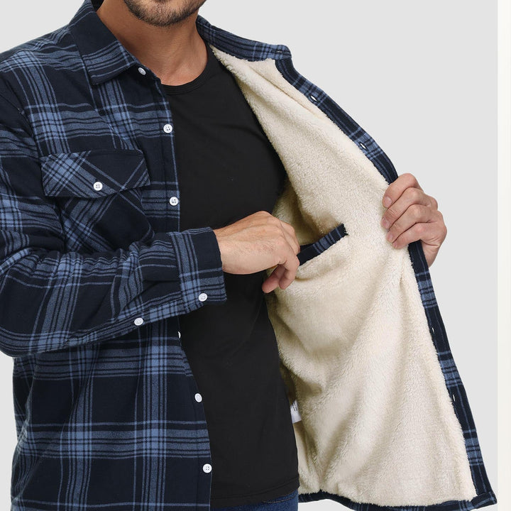 Klaus | Gefütterte Karohemdjacke