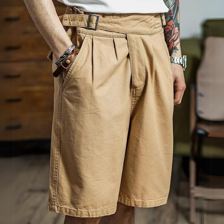 Premium Baumwoll | Gurkha-Shorts