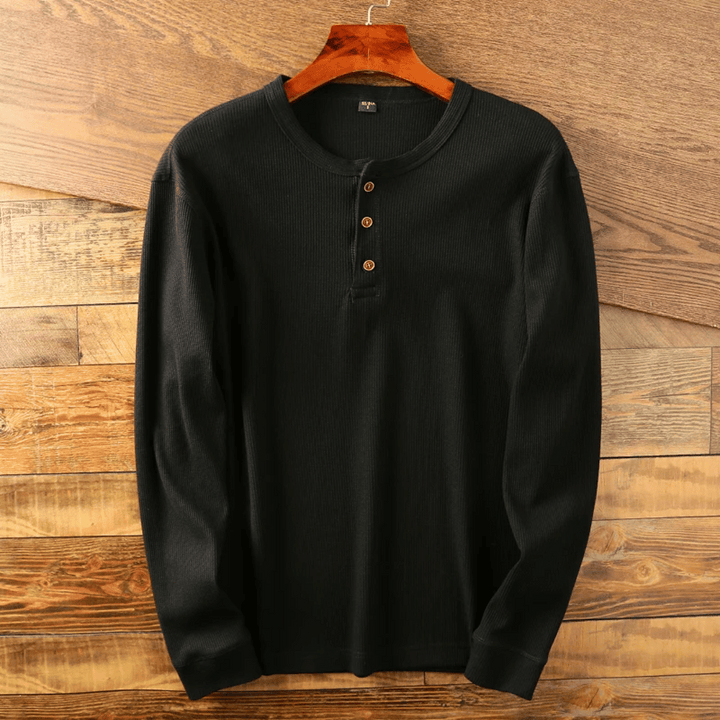 Simmons Heritage Henley | Hemd aus Baumwolle