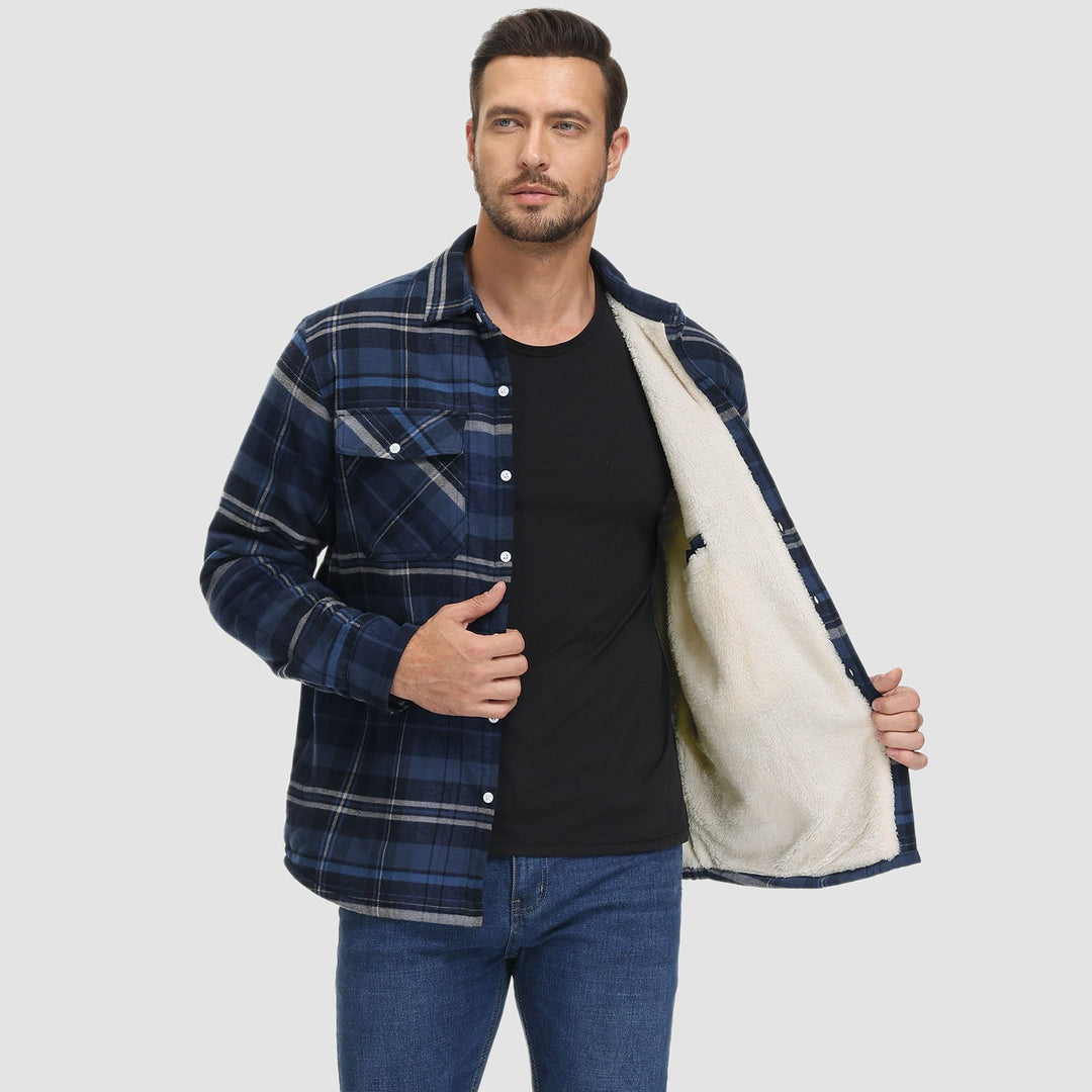 Klaus | Gefütterte Karohemdjacke