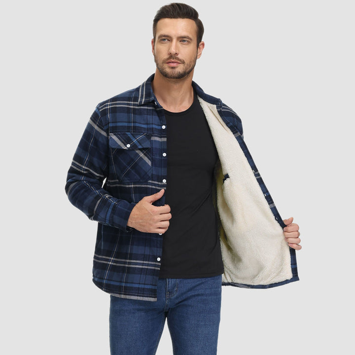 Klaus | Gefütterte Karohemdjacke