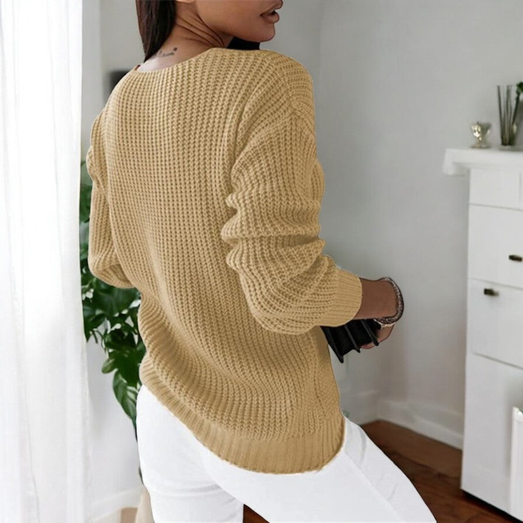 Elin | Skandinavischer Strickpullover