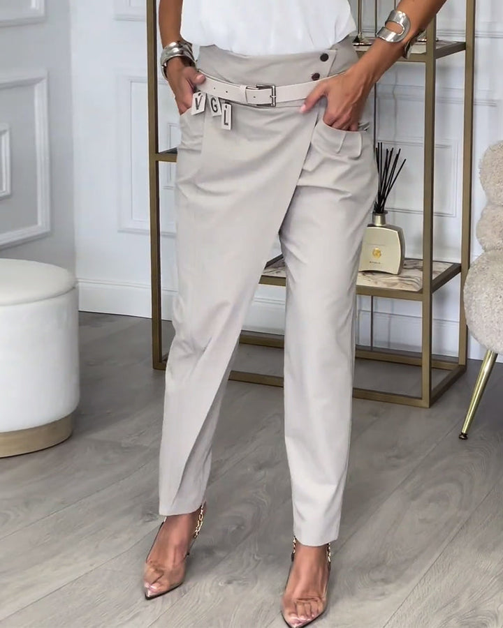 Mila | Stylische Hose mit Gürtel