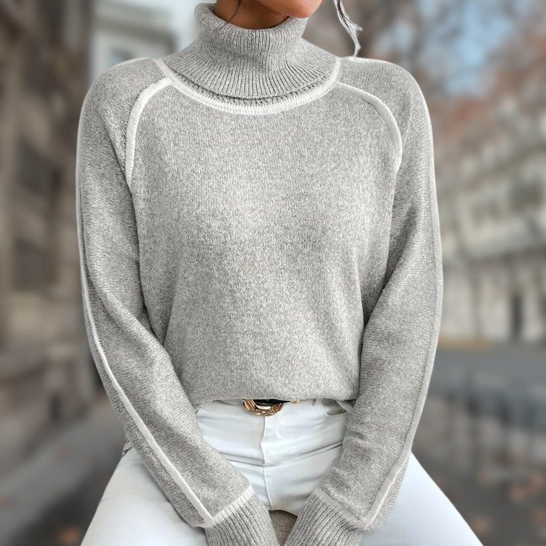 Clara Gemütlicher Rollkragenpullover