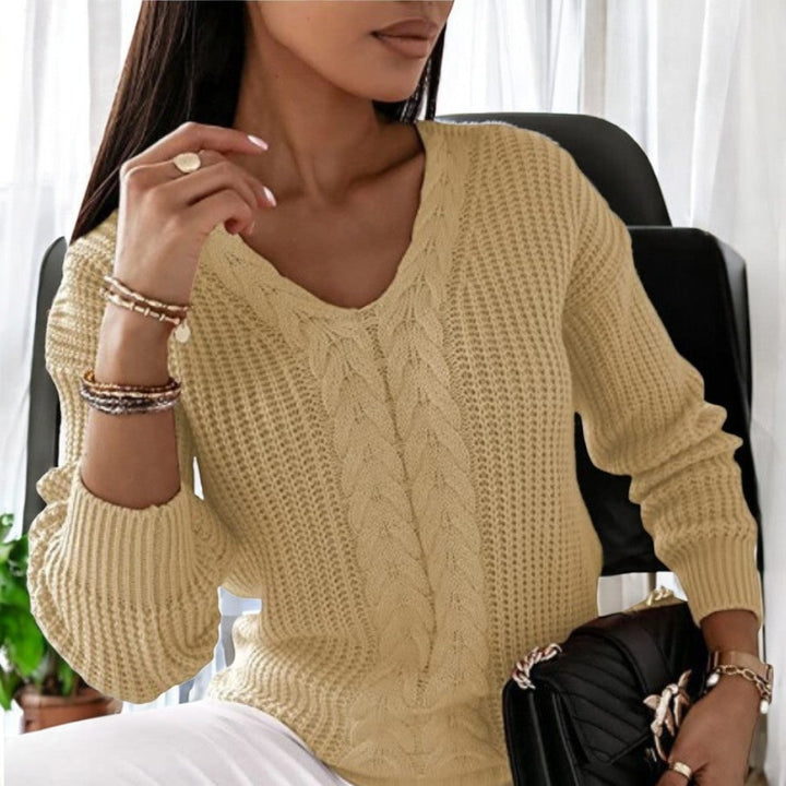 Elin | Skandinavischer Strickpullover