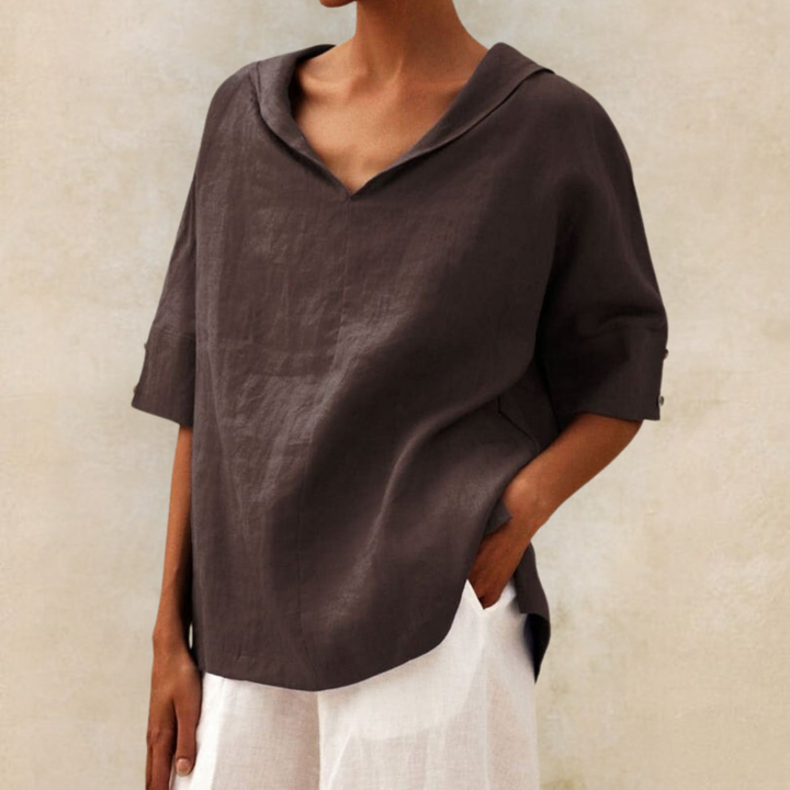 Zoe | Lässige, locker sitzende Bluse