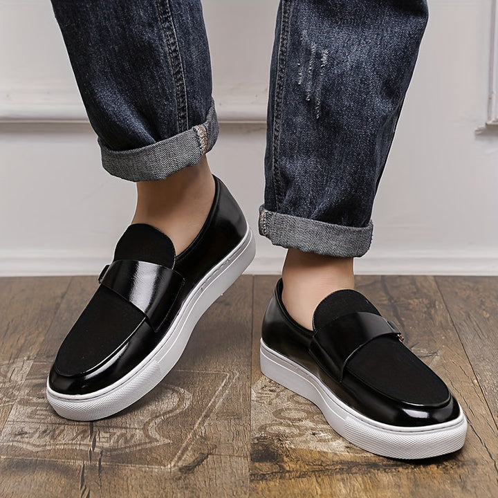 HENRY BLACKWOOD LEDER LOAFERS