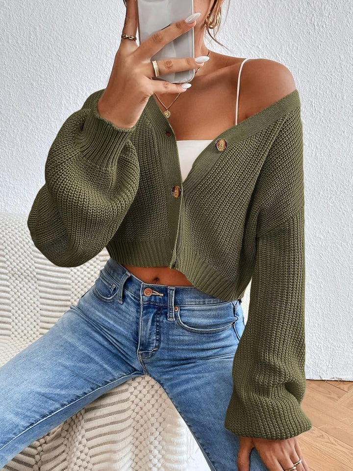 Lara | Süße lässige Strickjacke