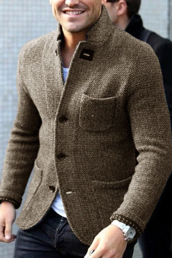 Thomas | Retro-Strickjacke