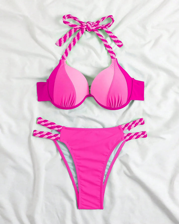 Jasmine | Halter Zweiteiliges Bikini-Set