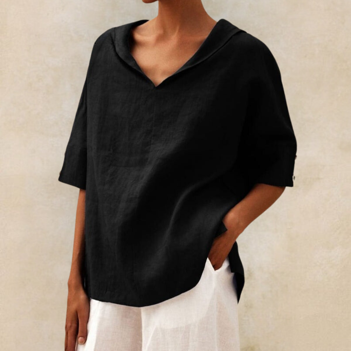 Zoe | Lässige, locker sitzende Bluse