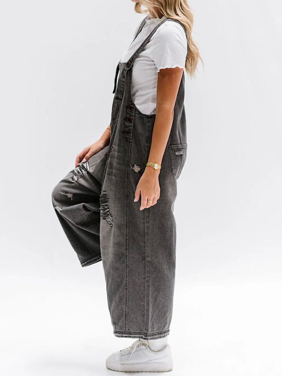 Tilda | Verstellbarer Denim-Overall