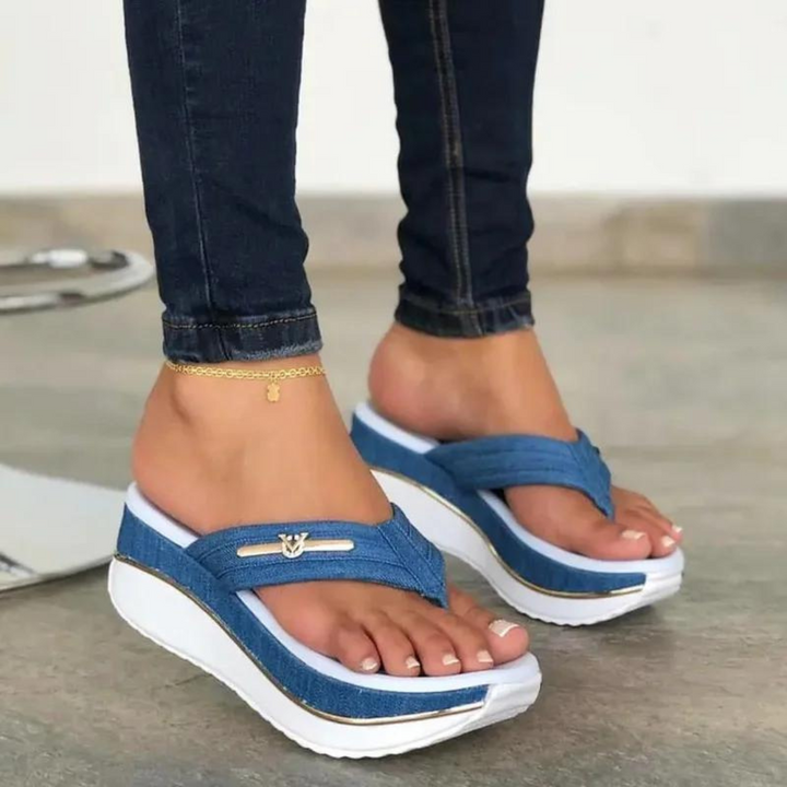 Sophie | Flip-Flops mit erhöhter Sohle