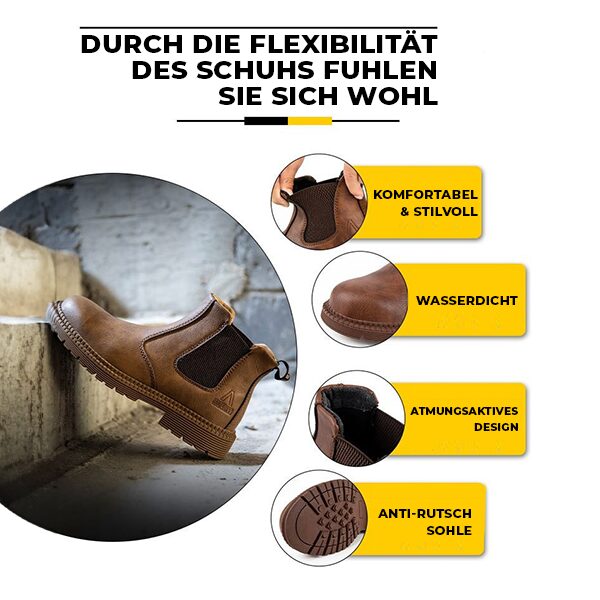 Xavier | Durchtrittsichere Stahlkappenstiefel