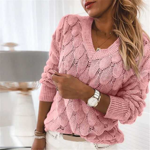 Sinaida | Eleganter Baumwollpullover