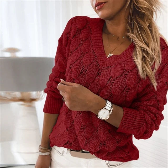 Sinaida | Eleganter Baumwollpullover