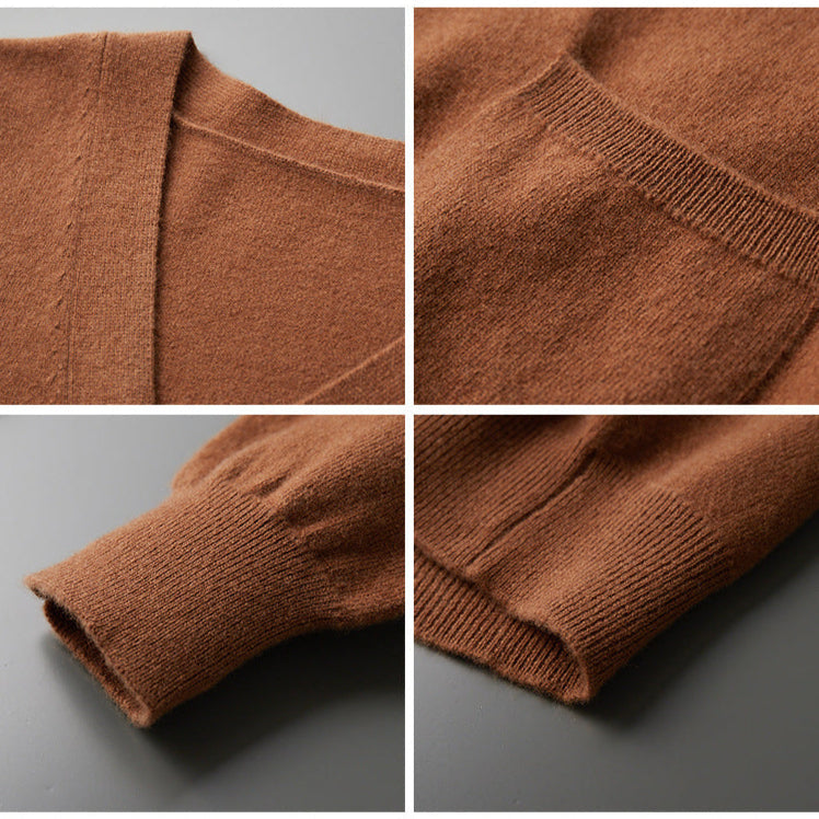 Kaito Kaschmir | Strickjacke