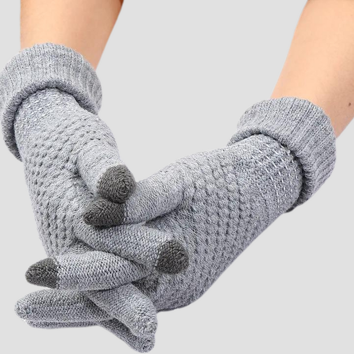 RODEN | Gestrickte Handschuhe, ideal zum Wärmen der Hände.