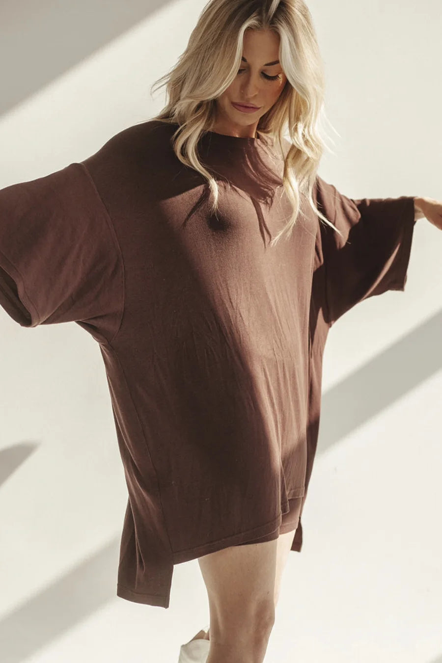Loafer Hemd und Shorts Lounge Set
