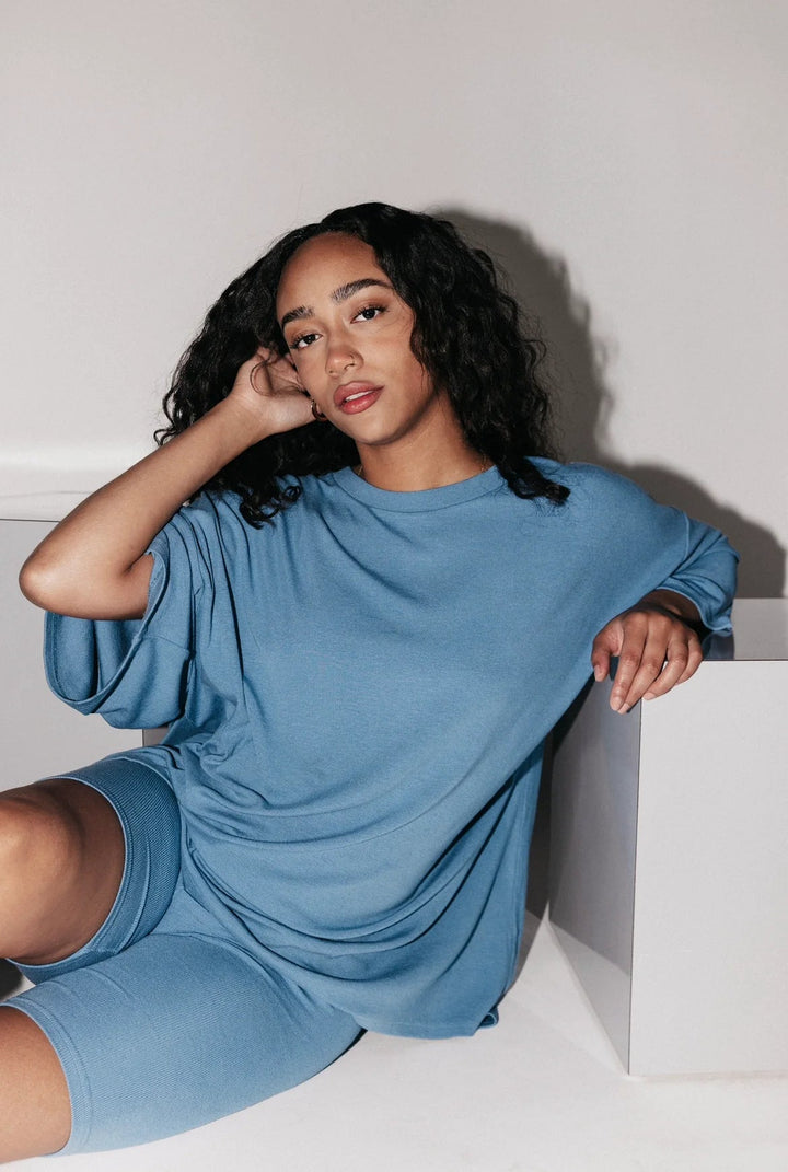 Loafer Hemd und Shorts Lounge Set