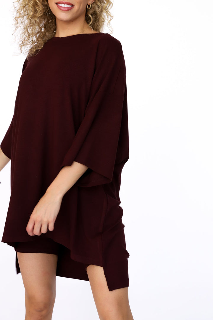 Loafer Hemd und Shorts Lounge Set