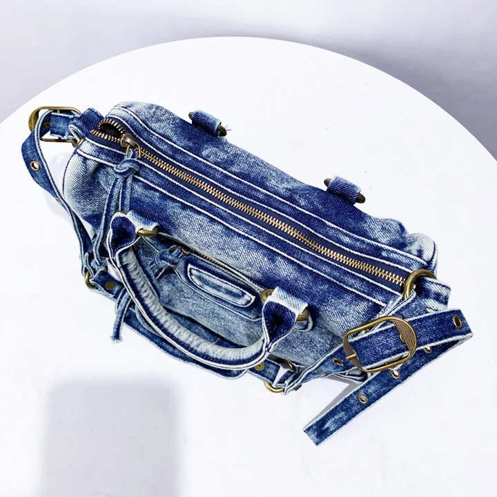 Everly Denim Crossbody Tasche