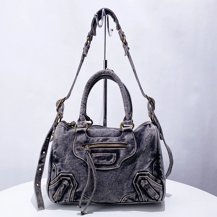 Everly Denim Crossbody Tasche