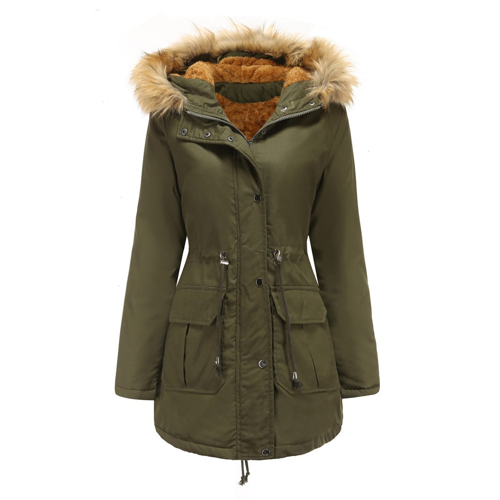 Whize | Winterparka für Damen mit Teddyfutter