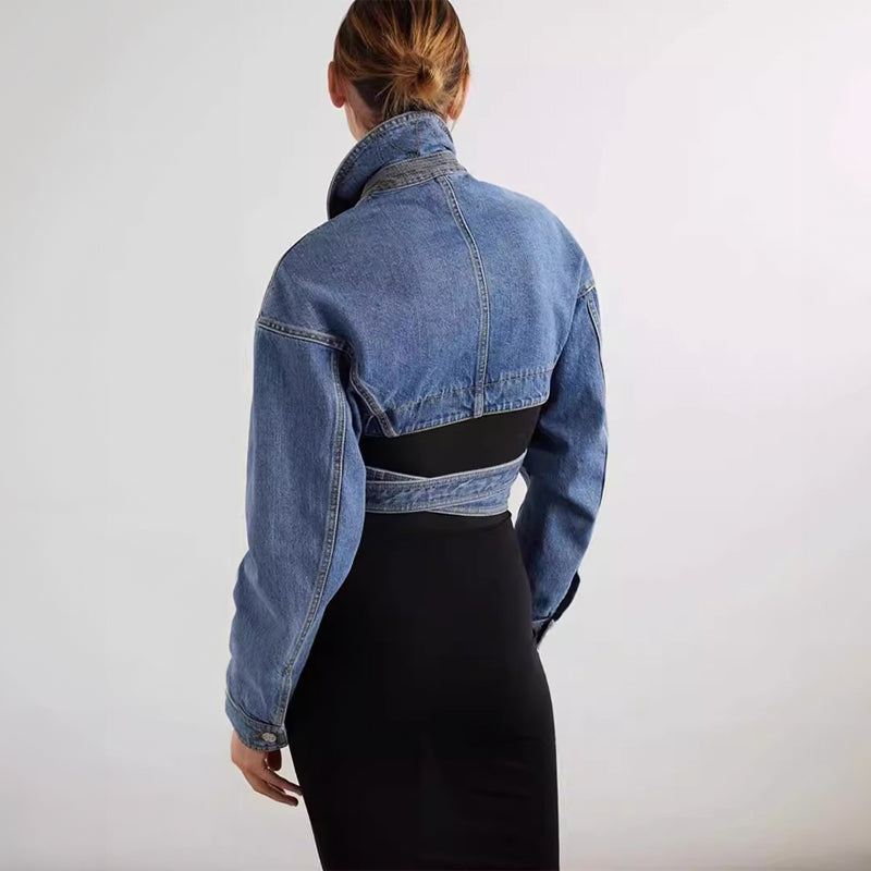 Elise Leroy Hohle Jeansjacke