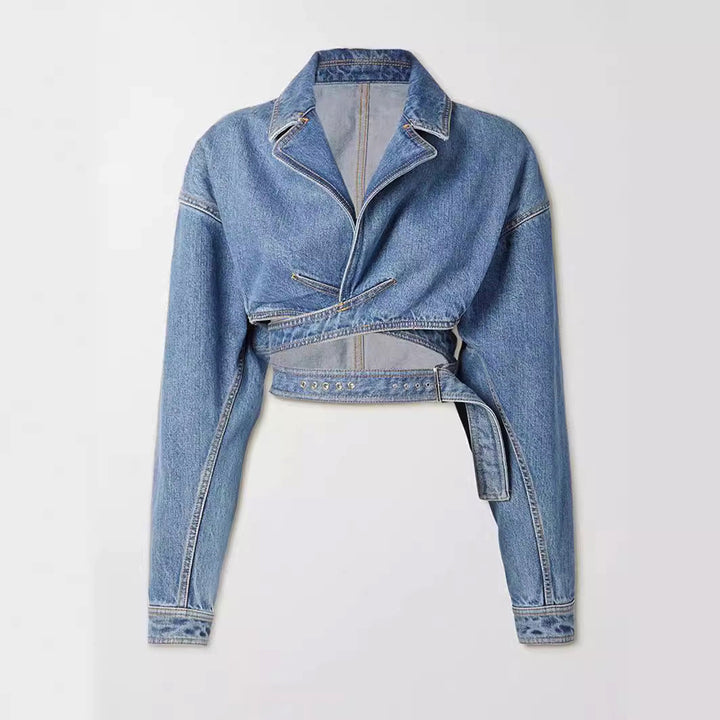 Elise Leroy Hohle Jeansjacke