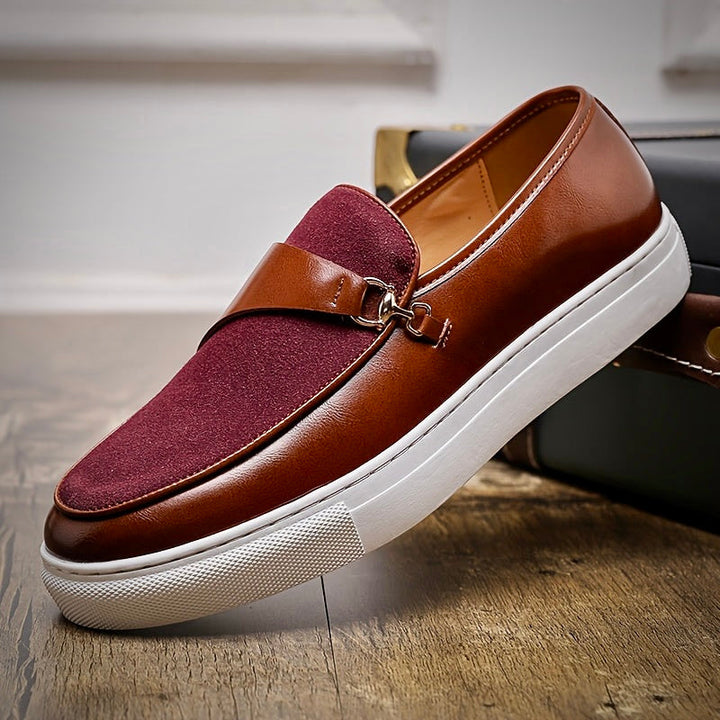 HENRY BLACKWOOD LEDER LOAFERS