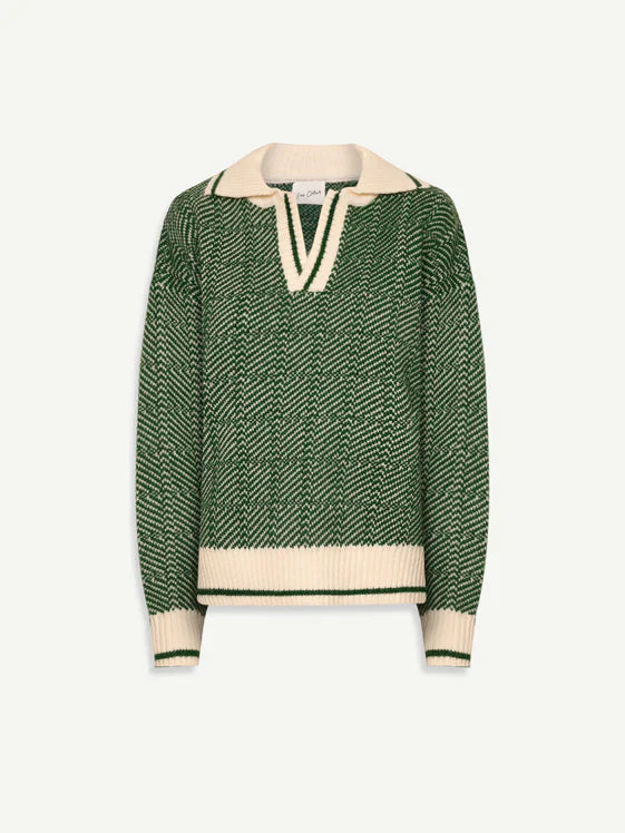 Lena | Stylischer Pullover mit Umlegekragen