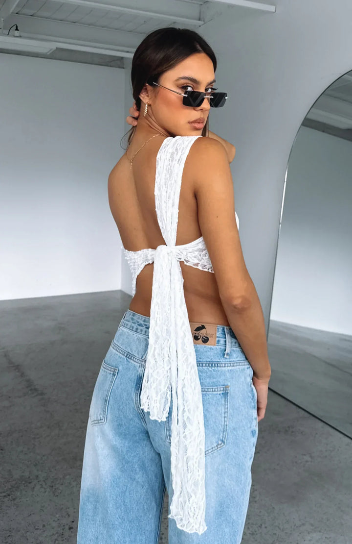 Hattie | Damen-Spitzentop