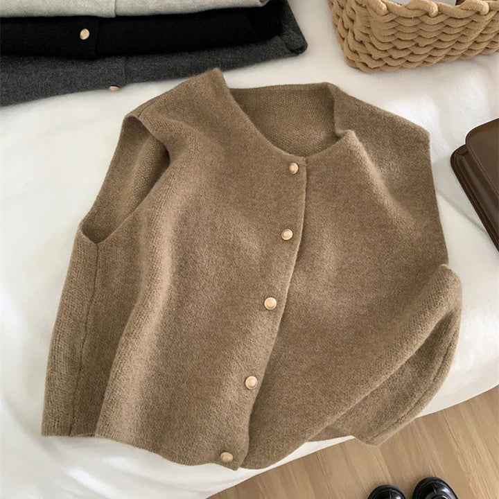 Elegante Strickjacke | Weste