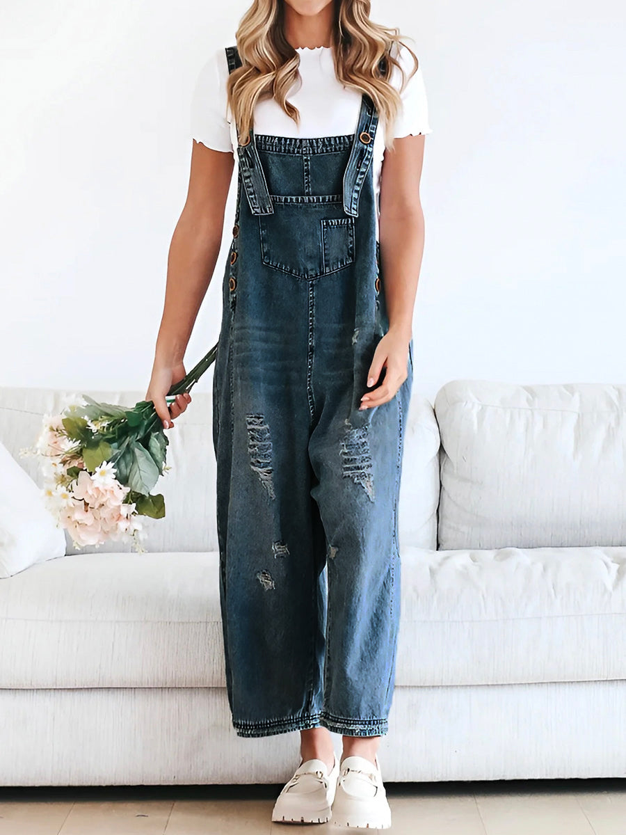 Tilda | Verstellbarer Denim-Overall